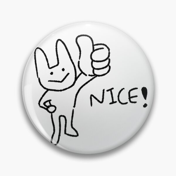 Item preview, Nice Cat Sticker – Thumbs Up Cat Doodle, Cute Approval Reaction Illustration designed and sold by lazydayz16.