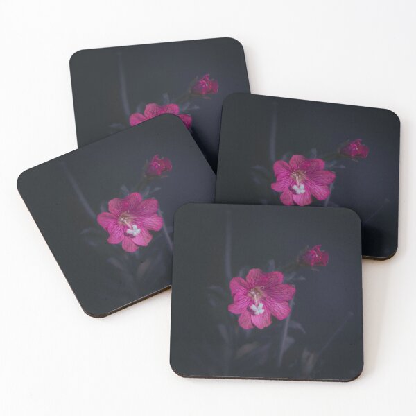 Item preview, Moody Pink Wildflower Botanical Wall Art designed and sold by Mutezone.