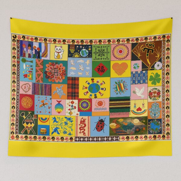Item preview, Patchwork Quilt Blanket Project Hail Mary designed and sold by hesjustken.