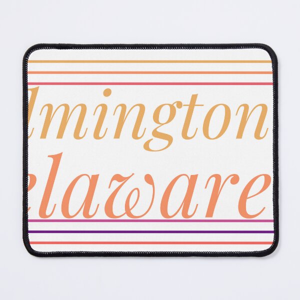 Item preview, Wilmington Delaware City Marked On Map designed and sold by TheIconSmith.