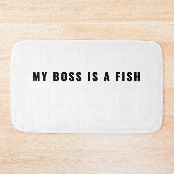 Item preview, My Boss Is A Fish Fishing Quote T-Shirt | Uncle Jichuan designed and sold by Uncle-Jichuan.