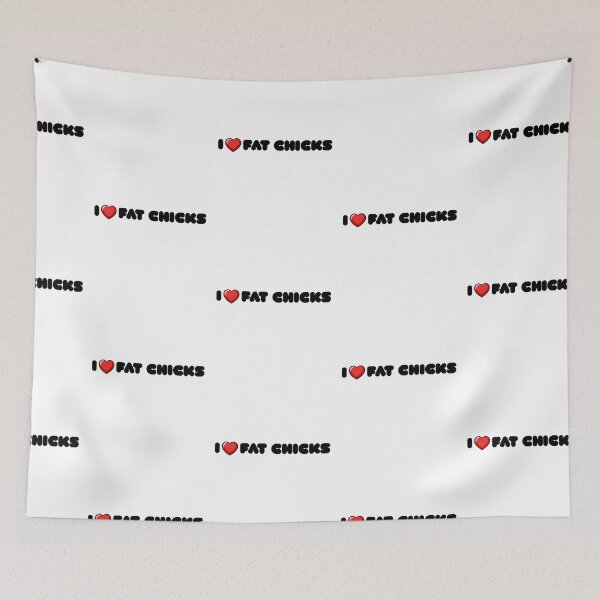 Item preview, Hilarious I Love Fat Girls / Chicks Big Thick Ladies Fandom Sex Hookups Novelty Fun  designed and sold by BuyShirtsOnline.