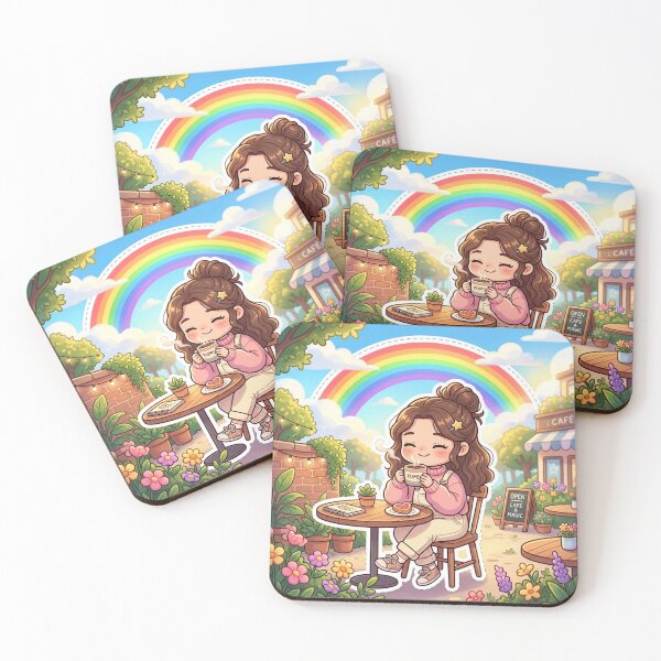 Artikelvorschau, Regenbogen-Nachmittagskaffee entworfen und verkauft von EvanLai.