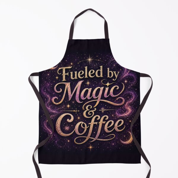 Item preview, Fueled by Magic & Coffee designed and sold by I Sell Stuff.