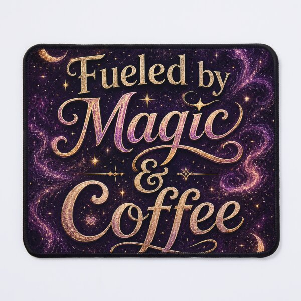 Item preview, Fueled by Magic & Coffee designed and sold by I Sell Stuff.