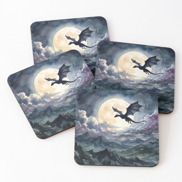 Item preview, Moonlight dragon landscape designed and sold by The King's general goods.