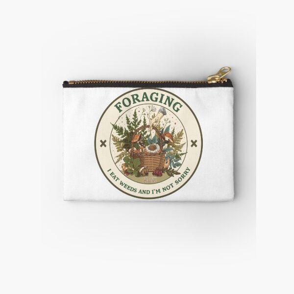 Item preview, Foraging Club - I Eat Weeds and I'm Not Sorry Vintage Badge designed and sold by SandiCreative.