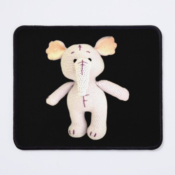 Item preview, Cute Crochet Elephant Amigurumi Plushie Handmade Toy designed and sold by ChemiCrocheting.