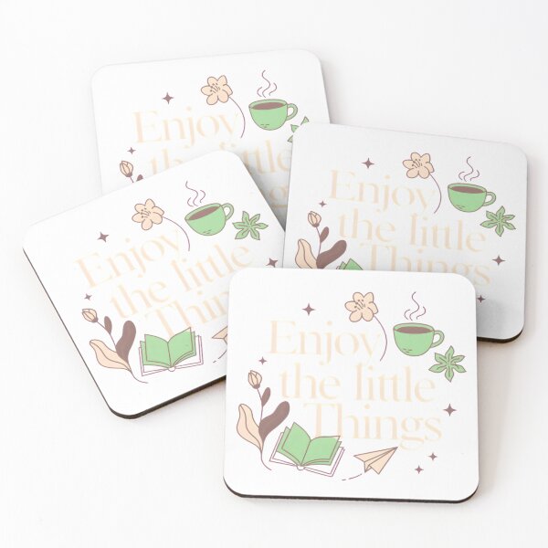 Item preview, Enjoy the Little Things Cozy Book Lover Design | Reading & Coffee Aesthetic designed and sold by innerfaith.
