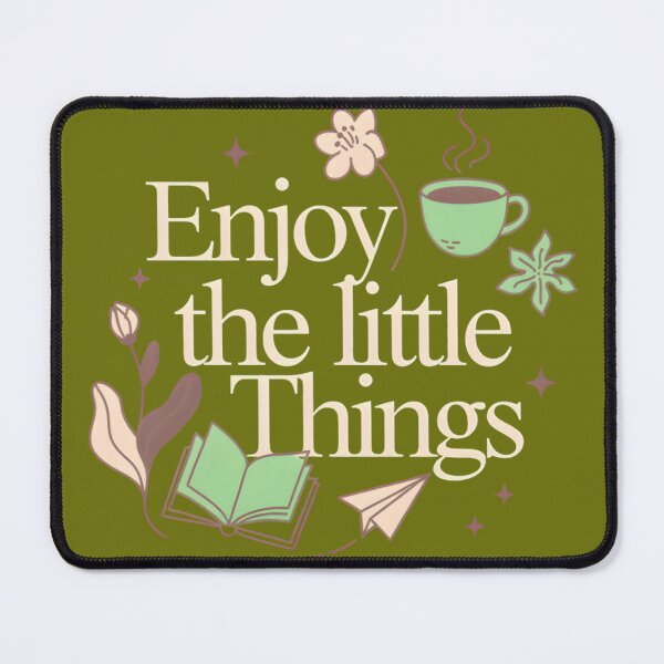 Item preview, Enjoy the Little Things Cozy Book Lover Design | Reading & Coffee Aesthetic designed and sold by innerfaith.