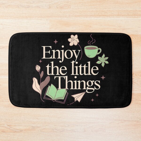 Item preview, Enjoy the Little Things Cozy Book Lover Design | Reading & Coffee Aesthetic designed and sold by innerfaith.