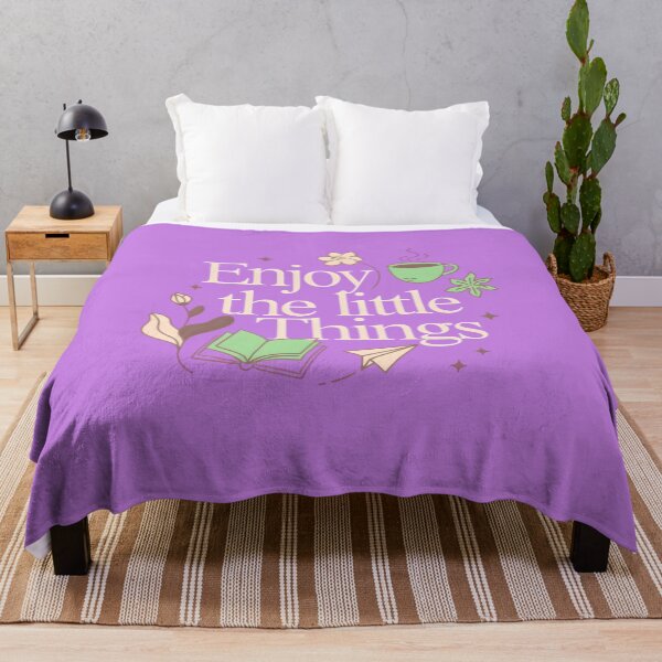 Item preview, Enjoy the Little Things Cozy Book Lover Design | Reading & Coffee Aesthetic designed and sold by innerfaith.
