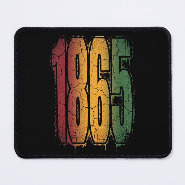Item preview, Vintage Distressed 1865 Juneteenth Pan African Colors designed and sold by TeNovaStudio.