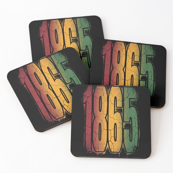 Item preview, Vintage Distressed 1865 Juneteenth Pan African Colors designed and sold by TeNovaStudio.