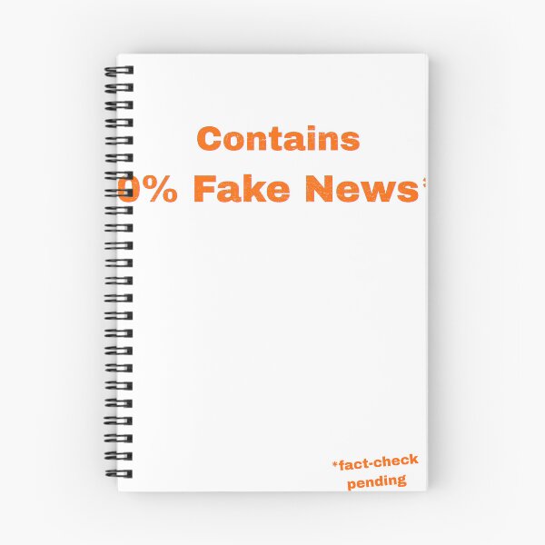 Item preview, Contains 0% Fake News designed and sold by Pop, Culture and Stuff.