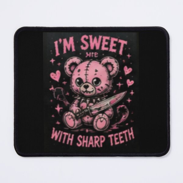 Item preview, I'm sweet with sharp teeth  designed and sold by Dead static.