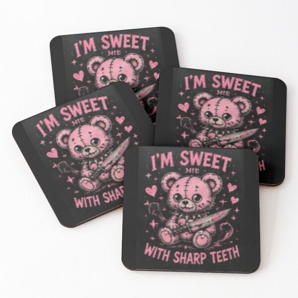 Item preview, I'm sweet with sharp teeth  designed and sold by Dead static.