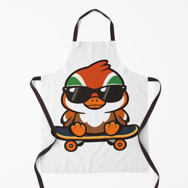 Item preview, Cool Skateboarding Duck with Sunglasses Cute Cartoon Bird Mascot designed and sold by Owcomm.