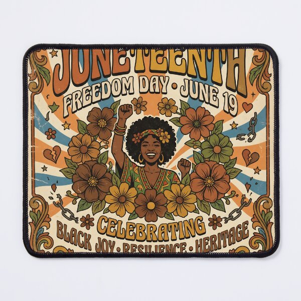 Item preview, Juneteenth Freedom Day Retro Groovy Shirt – Black Joy Heritage Afro Vintage 70s June 19 Png designed and sold by omar ousalah.
