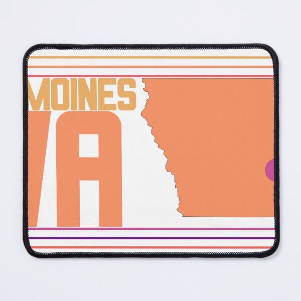 Item preview, West Des Moines Iowa City Marked On Map designed and sold by TheIconSmith.