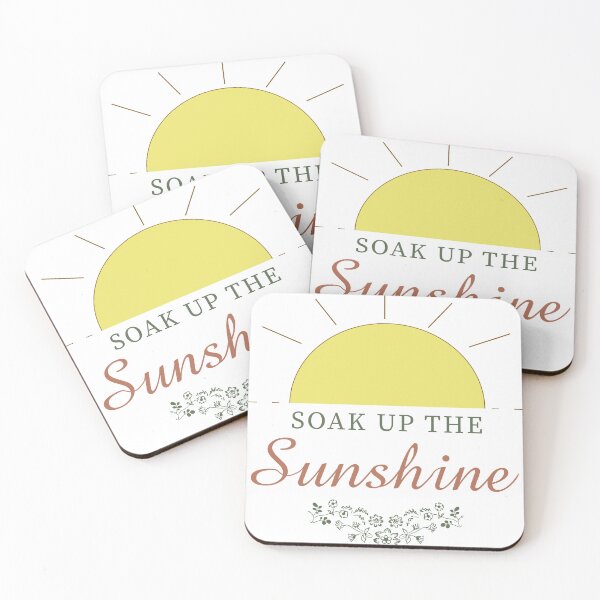 Item preview, Soak Up The Sunshine Vintage Summer Aesthetic Typography designed and sold by Ned_Studio.