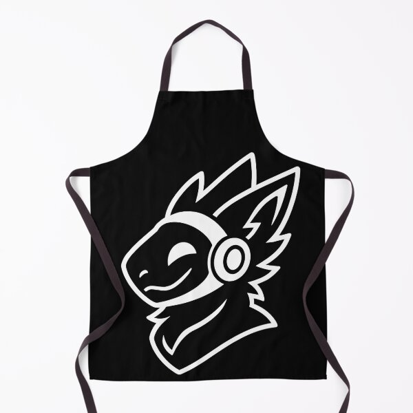 Item preview, Cute Anthro Furry Protogen Black and White Art designed and sold by BlueBullBazaar.