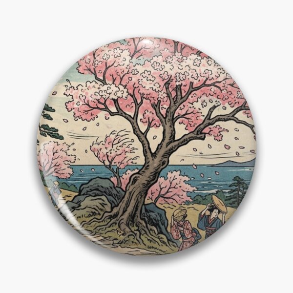 Item preview, Cherry blossom landscape designed and sold by The King's general goods.