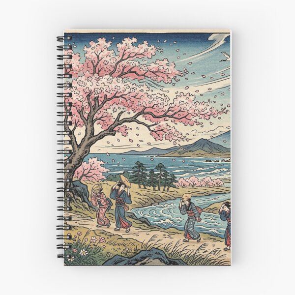 Item preview, Cherry blossom landscape designed and sold by The King's general goods.