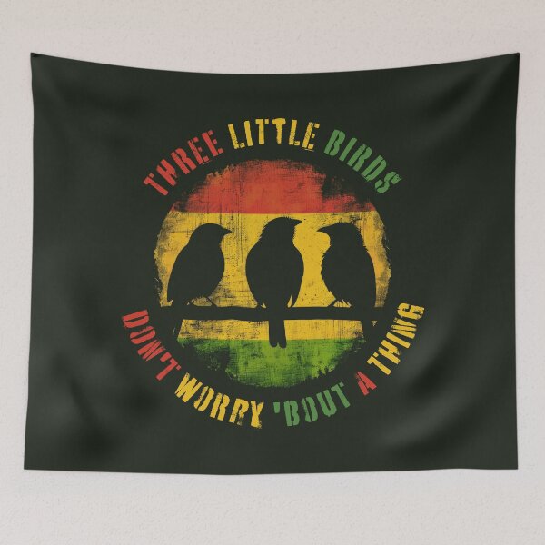 Item preview, Three Little Birds - Reggae designed and sold by blackdogshop.