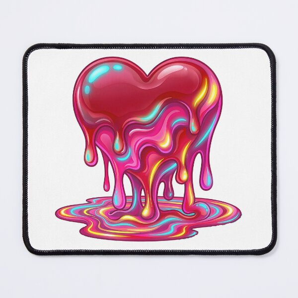 Item preview, Melting Love Heart – Liquid Neon Romance 3 designed and sold by RH Design Lab.