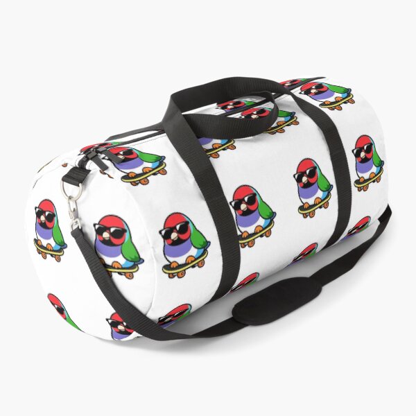Item preview, Cool Skateboarding Lovebird Parrot with Sunglasses Cartoon designed and sold by Owcomm.