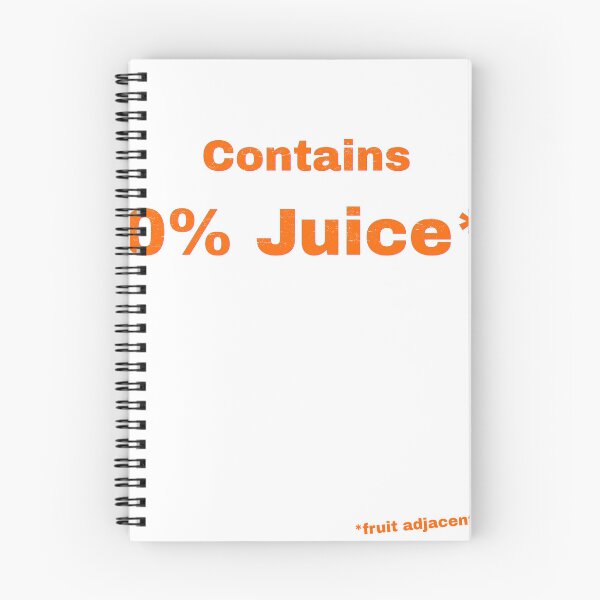 Item preview, Contains 0% Juice designed and sold by Pop, Culture and Stuff.