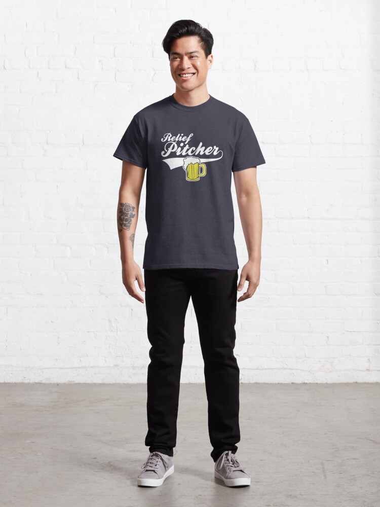 relief pitcher beer shirt