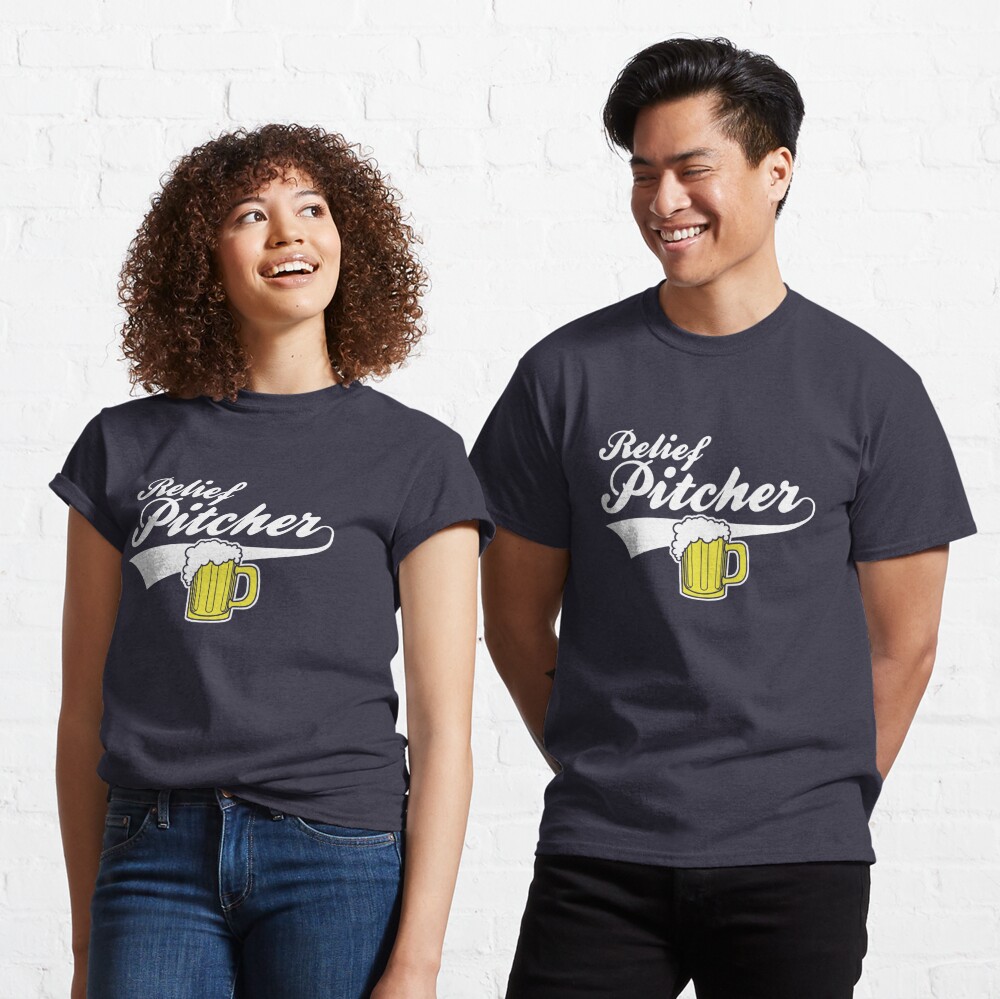 relief pitcher beer shirt