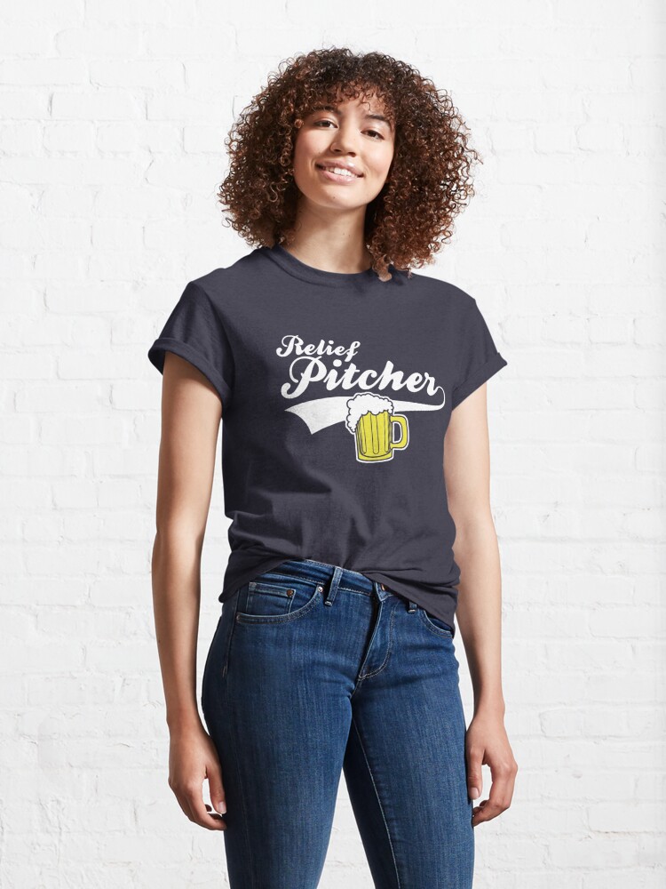 relief pitcher beer shirt