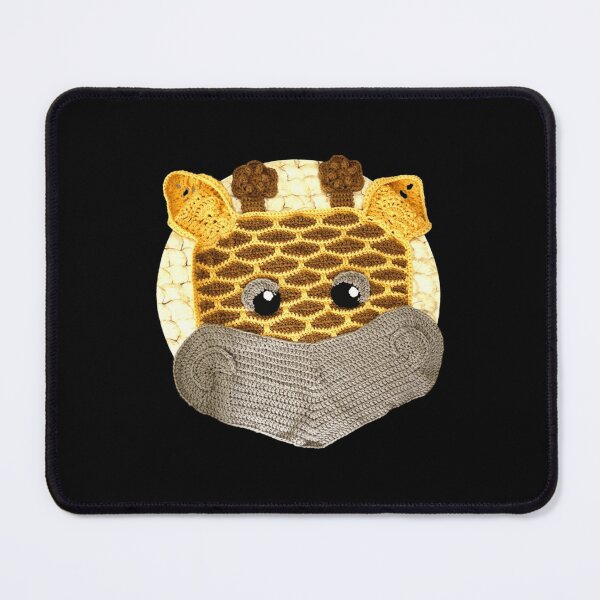 Item preview, Cute Giraffe Face Crochet Pattern Amigurumi Art designed and sold by ChemiCrocheting.
