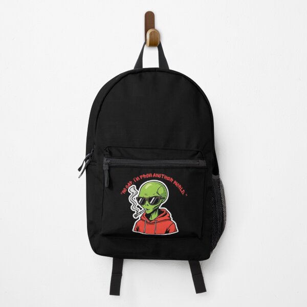 Item preview, Cool Alien No Cap Sticker | From Another World Funny Alien Gift designed and sold by THE 1ONE.