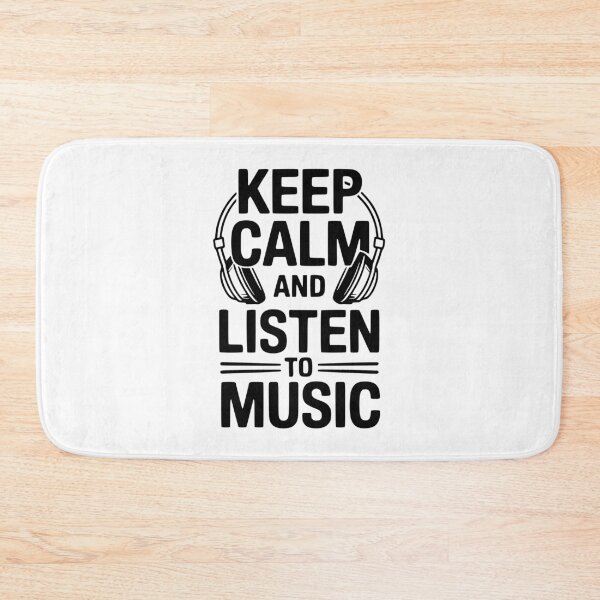 Item preview, Keep Calm and Listen to Music designed and sold by Frank Ring.
