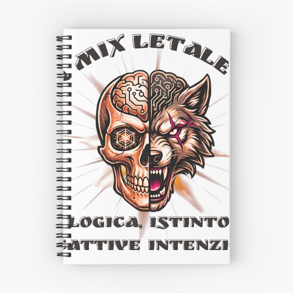 Item preview, A Lethal Mix — Logic, Instinct, and Bad Intentions designed and sold by GrafikLabbo.