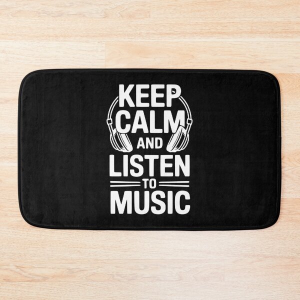 Item preview, Keep Calm and Listen to Music designed and sold by Frank Ring.
