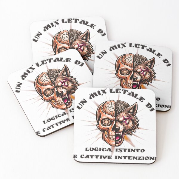 Item preview, A Lethal Mix — Logic, Instinct, and Bad Intentions designed and sold by GrafikLabbo.