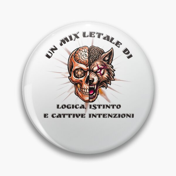 Item preview, A Lethal Mix — Logic, Instinct, and Bad Intentions designed and sold by GrafikLabbo.