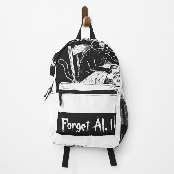 Item preview, Funny Anti AI Cat Gift Forget AI Witchcraft Black Cat  Gothic Humor Sarcastic Cat Lover Shirt Ouija Cat designed and sold by Dev Mode.