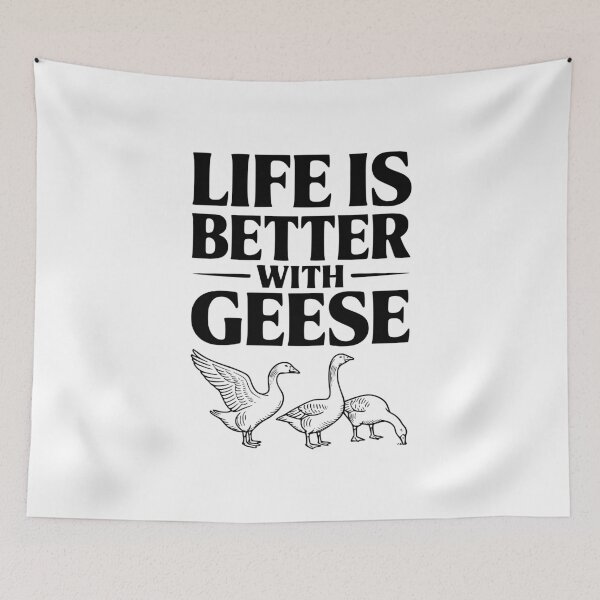 Item preview, Life is Better with Geese designed and sold by Frank Ring.