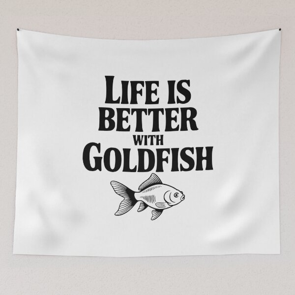 Item preview, Life is Better with Goldfish designed and sold by Frank Ring.