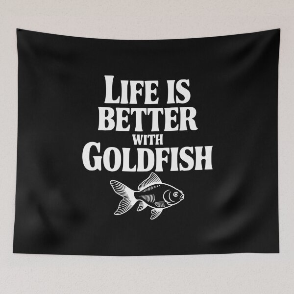 Item preview, Life is Better with Goldfish designed and sold by Frank Ring.