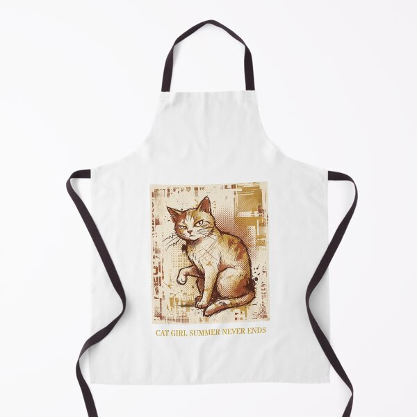 Item preview, Cat Girl Summer Never Ends designed and sold by The Quiet Thicket.
