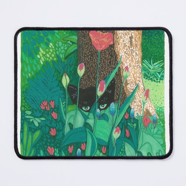 Item preview, Garden Panther designed and sold by Tiger's Eye Books.