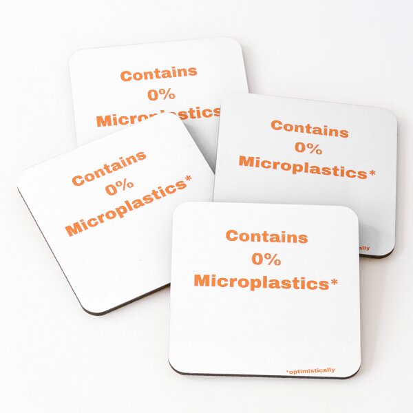 Item preview, Contains 0% Microplastics designed and sold by Pop, Culture and Stuff.
