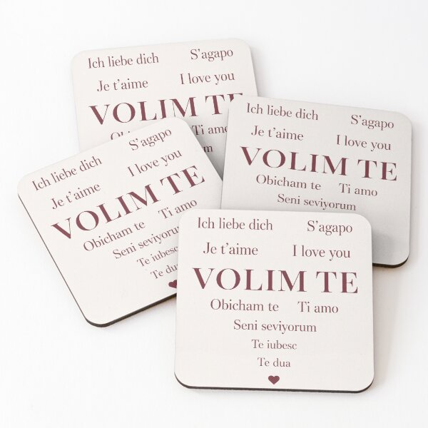 Item preview, Minimalist Heart Made of Love Languages designed and sold by Mastalina99.